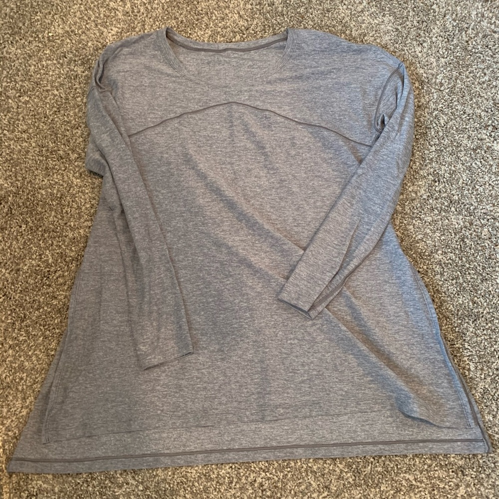 Lululemon Long Sleeve Tee with Side Slits